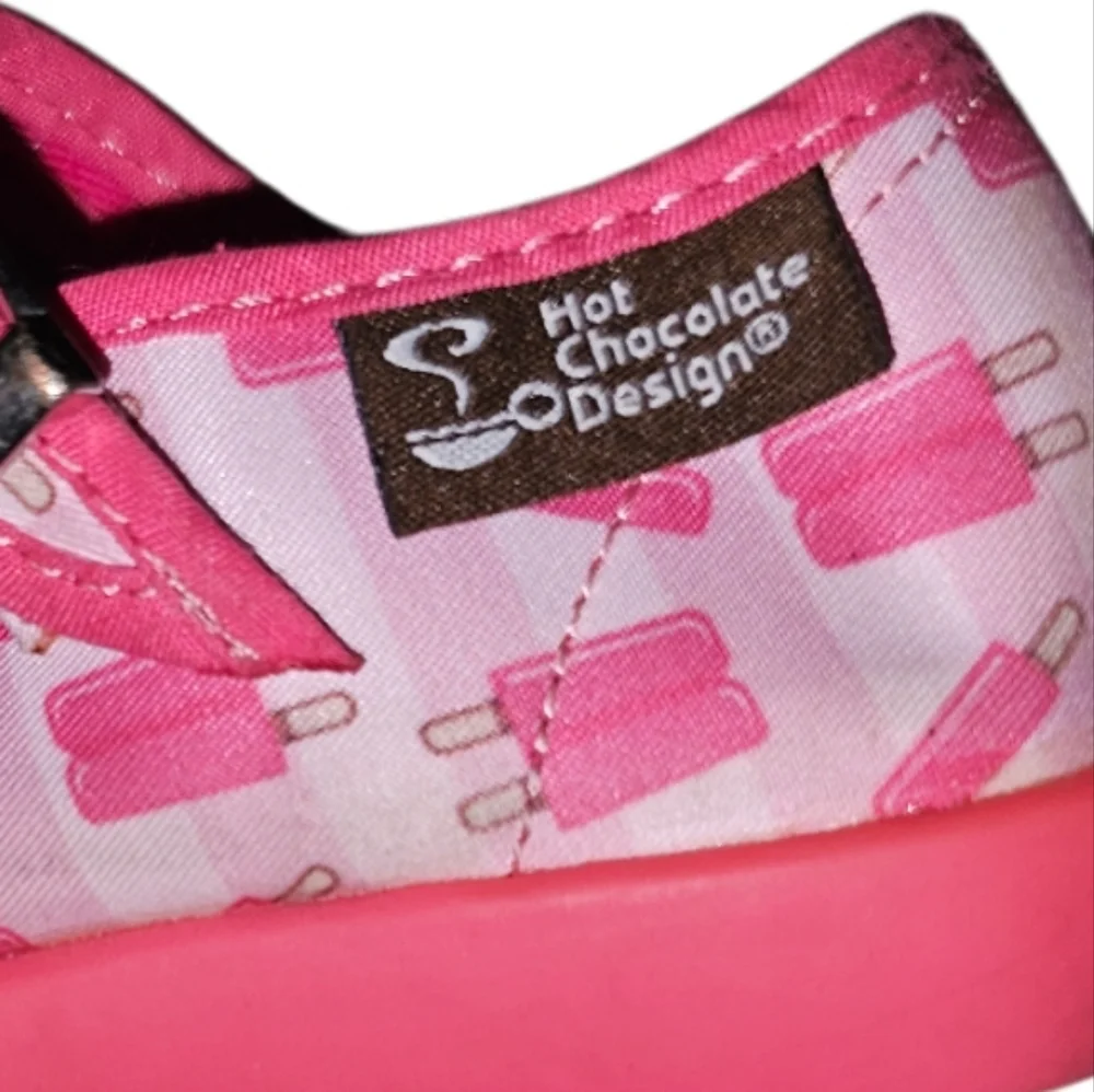 Hot Chocolate Design Popsicle Girls Mary Jane Flats